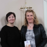 Tracey Mcgee and Majella Foney Friel pictured at the launch of the Childrens Grief Centre's new website and leaflet. Picture: Conor Owens/ilovelimerick.