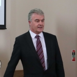 Alan English, writer and journalist, speaking at the launch of the Childrens Grief Centre's  new website and leaflet. Picture: Conor Owens/ilovelimerick.