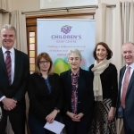 Alan English, writer and journalist, Anne English, Sr Helen Culhane, founder, Theresa Kavanagh, CGC, and Micheal Byrne, website designer, at the launch of the Childrens Grief Centre's new website and leaflet. Picture: Conor Owens/ilovelimerick.