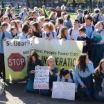 A huge crowd supported the Global Climate Strike in Limerick on September 20, 2019. Pictures: Anthony Sheehan/ilovelimerick