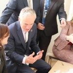 Richard Bruton, Minister for Communications, Climate Action and Environment of Ireland launches '+CityxChange', the EU Horizon 2020 project lead by Limerick City and County Council and the city of Trondheim in Norway to improve the energy performance of old historic buildings. Photos: Bruna Vaz Mattos/ ilovelimerick