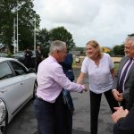 Minister Bruton came to Tait House Community Enterprise to discuss how we can take action locally and globally on climate action on Friday, September 6 2019. Picture: Richard Lynch/ilovelimerick