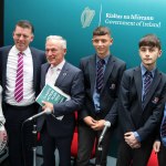 Minister Bruton came to Tait House Community Enterprise to discuss how we can take action locally and globally on climate action on Friday, September 6 2019. Picture: Richard Lynch/ilovelimerick