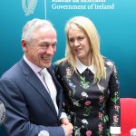 Minister Bruton came to Tait House Community Enterprise to discuss how we can take action locally and globally on climate action on Friday, September 6 2019. Picture: Richard Lynch/ilovelimerick