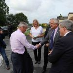 Minister Bruton came to Tait House Community Enterprise to discuss how we can take action locally and globally on climate action on Friday, September 6 2019. Picture: Richard Lynch/ilovelimerick