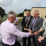 Minister Bruton came to Tait House Community Enterprise to discuss how we can take action locally and globally on climate action on Friday, September 6 2019. Picture: Richard Lynch/ilovelimerick