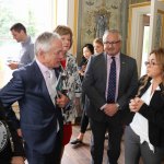 Minister Bruton came to Tait House Community Enterprise to discuss how we can take action locally and globally on climate action on Friday, September 6 2019. Picture: Richard Lynch/ilovelimerick