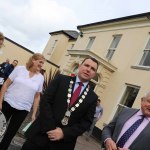 Minister Bruton came to Tait House Community Enterprise to discuss how we can take action locally and globally on climate action on Friday, September 6 2019. Picture: Richard Lynch/ilovelimerick