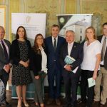 Minister Bruton came to Tait House Community Enterprise to discuss how we can take action locally and globally on climate action on Friday, September 6 2019. Picture: Richard Lynch/ilovelimerick