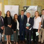 Minister Bruton came to Tait House Community Enterprise to discuss how we can take action locally and globally on climate action on Friday, September 6 2019. Picture: Richard Lynch/ilovelimerick