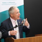 Minister Bruton came to Tait House Community Enterprise to discuss how we can take action locally and globally on climate action on Friday, September 6 2019. Picture: Richard Lynch/ilovelimerick