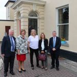 Minister Bruton came to Tait House Community Enterprise to discuss how we can take action locally and globally on climate action on Friday, September 6 2019. Picture: Richard Lynch/ilovelimerick