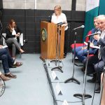 Minister Bruton came to Tait House Community Enterprise to discuss how we can take action locally and globally on climate action on Friday, September 6 2019. Picture: Richard Lynch/ilovelimerick