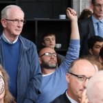 Minister Bruton came to Tait House Community Enterprise to discuss how we can take action locally and globally on climate action on Friday, September 6 2019. Picture: Richard Lynch/ilovelimerick