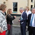 Minister Bruton came to Tait House Community Enterprise to discuss how we can take action locally and globally on climate action on Friday, September 6 2019. Picture: Richard Lynch/ilovelimerick