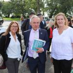 Minister Bruton came to Tait House Community Enterprise to discuss how we can take action locally and globally on climate action on Friday, September 6 2019. Picture: Richard Lynch/ilovelimerick