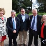 Minister Bruton came to Tait House Community Enterprise to discuss how we can take action locally and globally on climate action on Friday, September 6 2019. Picture: Richard Lynch/ilovelimerick