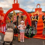 Coca Cola Truck visited the Crescent Shopping Centre on Sunday, December 8, 2024. Picture: Olena Oleksienko/ilovelimerick