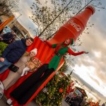 Coca Cola Truck visited the Crescent Shopping Centre on Sunday, December 8, 2024. Picture: Olena Oleksienko/ilovelimerick