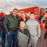 Coca Cola Truck visited the Crescent Shopping Centre on Sunday, December 8, 2024. Picture: Olena Oleksienko/ilovelimerick