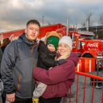 Coca Cola Truck visited the Crescent Shopping Centre on Sunday, December 8, 2024. Picture: Olena Oleksienko/ilovelimerick