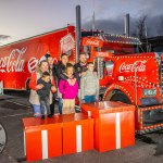 Coca Cola Truck visited the Crescent Shopping Centre on Sunday, December 8, 2024. Picture: Olena Oleksienko/ilovelimerick
