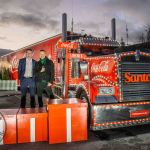 Coca Cola Truck visited the Crescent Shopping Centre on Sunday, December 8, 2024. Picture: Olena Oleksienko/ilovelimerick