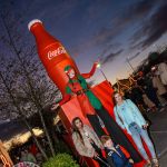 Coca Cola Truck visited the Crescent Shopping Centre on Sunday, December 8, 2024. Picture: Olena Oleksienko/ilovelimerick