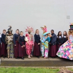 The students of Transition Year at Coláiste Nano Nagle who participated in Junk Kouture pictured with their teachers Sarah Nestor and Suzanna Donohoe. Picture: Orla McLaughlin/ilovelimerick.