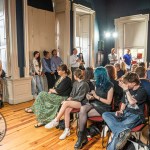 On Thursday, May 22, at a vibrant Fashion Show reception at the Hunt Museum, fashion learners unveiled their innovative designs in one of Limerick’s most historic and inspiring venues as part of the College of FET, Mulgrave Street Arts Festival. Picture: Olena Oleksienko/ilovelimerick