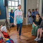 On Thursday, May 22, at a vibrant Fashion Show reception at the Hunt Museum, fashion learners unveiled their innovative designs in one of Limerick’s most historic and inspiring venues as part of the College of FET, Mulgrave Street Arts Festival. Picture: Olena Oleksienko/ilovelimerick