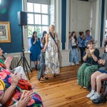 On Thursday, May 22, at a vibrant Fashion Show reception at the Hunt Museum, fashion learners unveiled their innovative designs in one of Limerick’s most historic and inspiring venues as part of the College of FET, Mulgrave Street Arts Festival. Picture: Olena Oleksienko/ilovelimerick