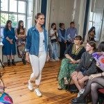 On Thursday, May 22, at a vibrant Fashion Show reception at the Hunt Museum, fashion learners unveiled their innovative designs in one of Limerick’s most historic and inspiring venues as part of the College of FET, Mulgrave Street Arts Festival. Picture: Olena Oleksienko/ilovelimerick