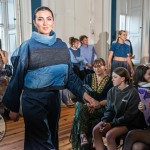 On Thursday, May 22, at a vibrant Fashion Show reception at the Hunt Museum, fashion learners unveiled their innovative designs in one of Limerick’s most historic and inspiring venues as part of the College of FET, Mulgrave Street Arts Festival. Picture: Olena Oleksienko/ilovelimerick