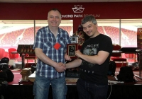 Field of Glory winner Willie Coughlan & Game organiser Aaron Leslie