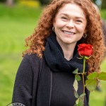 Ormston House Artist-in-Residence Mary Conroy has created a Hollywood Star for Constance Smith which was unveiled in The People Park Limerick on Thursday, October 9, 2025. Picture: Olena Oleksienko/ilovelimerick