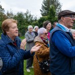 Ormston House Artist-in-Residence Mary Conroy has created a Hollywood Star for Constance Smith which was unveiled in The People Park Limerick on Thursday, October 9, 2025. Picture: Olena Oleksienko/ilovelimerick