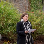 Ormston House Artist-in-Residence Mary Conroy has created a Hollywood Star for Constance Smith which was unveiled in The People Park Limerick on Thursday, October 9, 2025. Picture: Olena Oleksienko/ilovelimerick