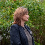 Ormston House Artist-in-Residence Mary Conroy has created a Hollywood Star for Constance Smith which was unveiled in The People Park Limerick on Thursday, October 9, 2025. Picture: Olena Oleksienko/ilovelimerick