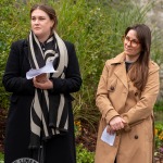 Ormston House Artist-in-Residence Mary Conroy has created a Hollywood Star for Constance Smith which was unveiled in The People Park Limerick on Thursday, October 9, 2025. Picture: Olena Oleksienko/ilovelimerick