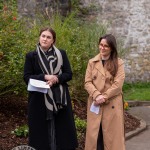 Ormston House Artist-in-Residence Mary Conroy has created a Hollywood Star for Constance Smith which was unveiled in The People Park Limerick on Thursday, October 9, 2025. Picture: Olena Oleksienko/ilovelimerick