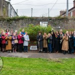 Ormston House Artist-in-Residence Mary Conroy has created a Hollywood Star for Constance Smith which was unveiled in The People Park Limerick on Thursday, October 9, 2025. Picture: Olena Oleksienko/ilovelimerick
