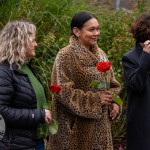 Ormston House Artist-in-Residence Mary Conroy has created a Hollywood Star for Constance Smith which was unveiled in The People Park Limerick on Thursday, October 9, 2025. Picture: Olena Oleksienko/ilovelimerick