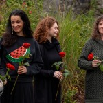 Ormston House Artist-in-Residence Mary Conroy has created a Hollywood Star for Constance Smith which was unveiled in The People Park Limerick on Thursday, October 9, 2025. Picture: Olena Oleksienko/ilovelimerick