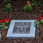 Ormston House Artist-in-Residence Mary Conroy has created a Hollywood Star for Constance Smith which was unveiled in The People Park Limerick on Thursday, October 9, 2025. Picture: Olena Oleksienko/ilovelimerick