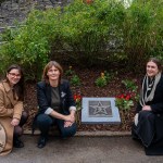 Ormston House Artist-in-Residence Mary Conroy has created a Hollywood Star for Constance Smith which was unveiled in The People Park Limerick on Thursday, October 9, 2025. Picture: Olena Oleksienko/ilovelimerick