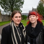 Ormston House Artist-in-Residence Mary Conroy has created a Hollywood Star for Constance Smith which was unveiled in The People Park Limerick on Thursday, October 9, 2025. Picture: Olena Oleksienko/ilovelimerick