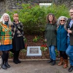 Ormston House Artist-in-Residence Mary Conroy has created a Hollywood Star for Constance Smith which was unveiled in The People Park Limerick on Thursday, October 9, 2025. Picture: Olena Oleksienko/ilovelimerick