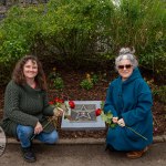 Ormston House Artist-in-Residence Mary Conroy has created a Hollywood Star for Constance Smith which was unveiled in The People Park Limerick on Thursday, October 9, 2025. Picture: Olena Oleksienko/ilovelimerick