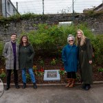 Ormston House Artist-in-Residence Mary Conroy has created a Hollywood Star for Constance Smith which was unveiled in The People Park Limerick on Thursday, October 9, 2025. Picture: Olena Oleksienko/ilovelimerick